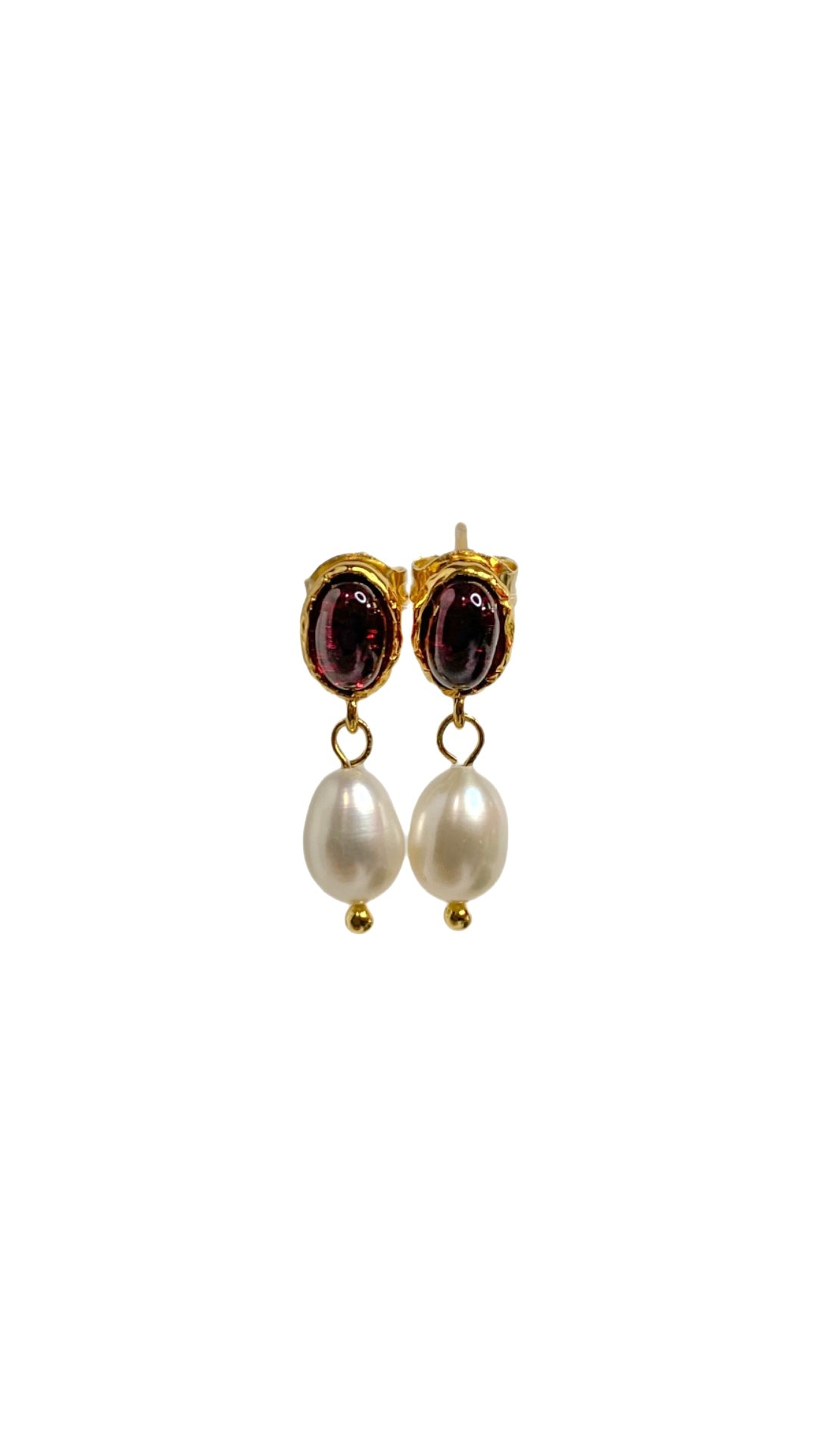 Pearl drop earrings